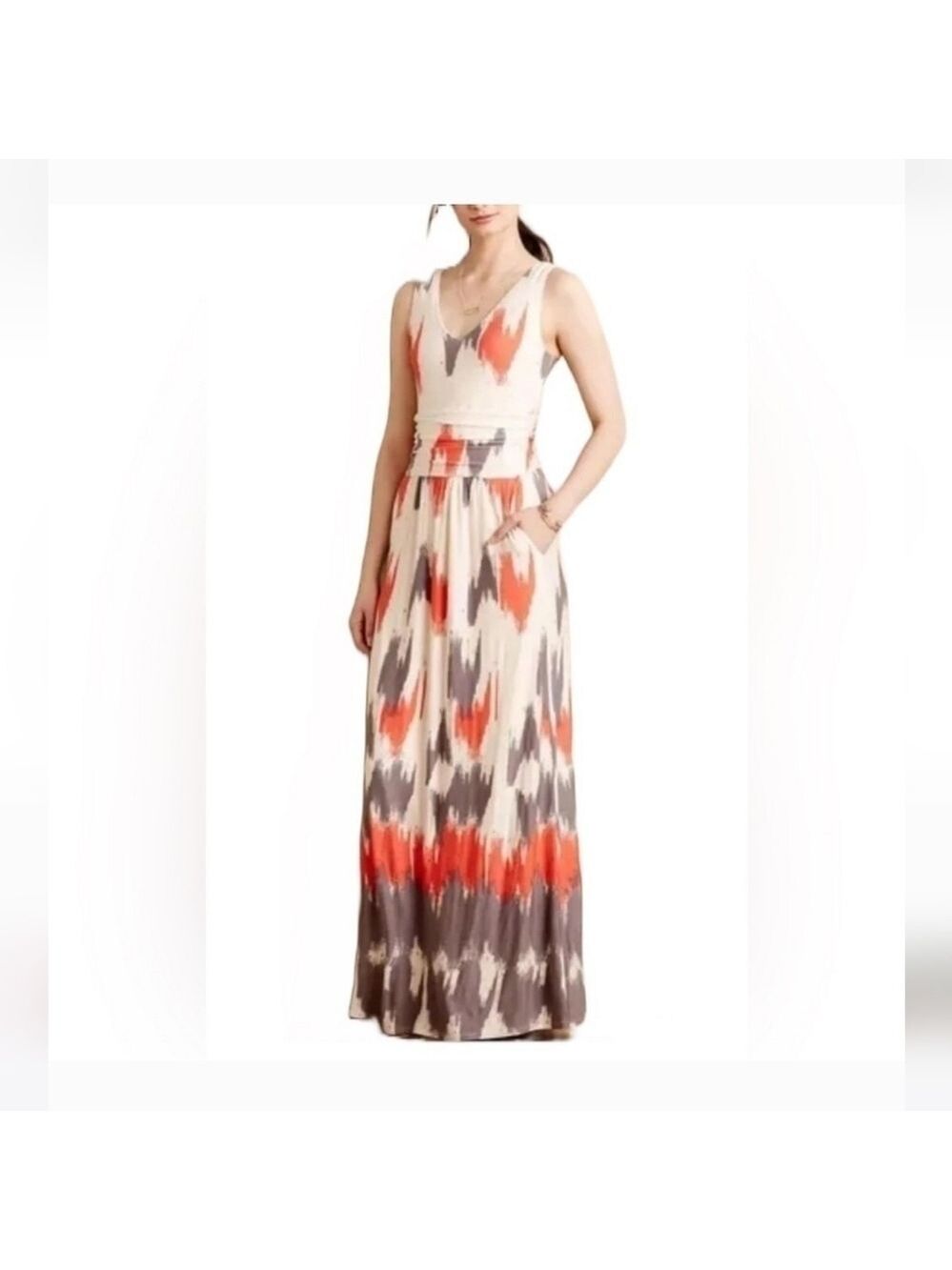 Anthropologie Maeve Sabine Maxi Dress